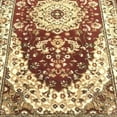 thumbnail image 6 of Masada Rugs Traditional Runner Rug Burgundy Bellagio 401 (2 Feet X 7 Feet 3 Inch), 6 of 6