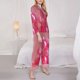 thumbnail image 3 of Balery Pink Balloon Puppy Art Conjunto de Pijama con Estampado para Mujer, Conjunto de Dos Piezas con Manga Larga, Ropa de Dormir Suave con Bolsillos, Pijamas Cómodos-Small, 3 of 7