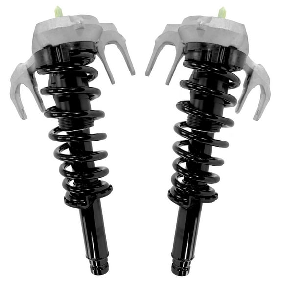 Detroit Axle - AWD Front Struts for 2008-2013 Cadillac CTS, 2009 2010 2011 2012 Struts with Coil Spring Complete Struts Assembly Replacement