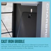 Charbroil Performance Series™ FlavorMax™ 6 Burner Gas Grill Cabinet with Sear Burner and Side Burner Gray Stainless