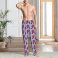 thumbnail image 2 of Balery Cartoon Lobsters 2 Pantalones de pijama para hombre, pijama ultraligero, pantalón de descanso-XX-Large, 2 of 6