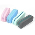 thumbnail image 2 of Twfbrm Silicone Pencil Case, Large Capacity Pencil Pouch with Zipper, Aesthetic Stationery Organizer Waterproof Pen Holder Portable Travel Cosmetic Storage Bag Office Supplies, Sky Blue, 2 of 9