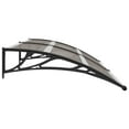 thumbnail image 6 of vidaXL Door Canopy PC Awning Outdoor Garden Sunshade Multi Colors 47.2"/59", 6 of 46
