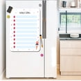 thumbnail image 1 of Magnetic Rewritable Mobile Message Board Schedule Schedule Fridge Planner, 1 of 4