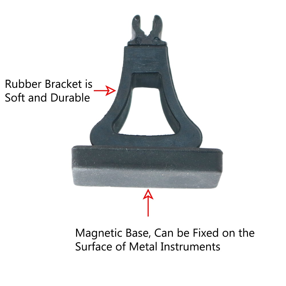 Instrument Condenser Microphone Mounting Clip For Piano With Magnetic Attraction Compatible For DPA4099 Beta98H Microphone Stand