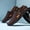 Brown, variant on Men's Hollow Slip-On Hand Stitched Leather Back Strap Sandal Shoes