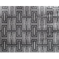 thumbnail image 4 of oneOone Georgette Viscose Fabric Greek Key Geometric Printed Fabric 1 Yard 42 Inches, 4 of 4