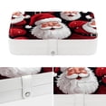 thumbnail image 4 of Santa Claus Necklace Organizer, Bracelet Holder, and Jewelry Boxes - Portable PU Leather with Removable Compartment, 4 of 6