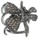 thumbnail image 1 of TABLETREANDS Clip Para Moño Fino Con Pedrería En Gris Para Decorar Peinados Y Variados, 1 of 6