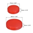 thumbnail image 2 of Mason Jar Lids, 16 pack Plastic Colored Storage Lids with Seals, 8 Regular Mouth 8 Wide Mouth (8 Colors), 2 of 4