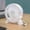 White, variant on Summer Clearance!Cooling Fan For Bedroom Quiet USB Desk Fan Small Powerful Portable Quiet Desktop Fans Adjustment Mini For Better Cool Home Office Car Indoor Outdoor Office Fans