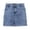 Light Blue, variant on DuoJiaJ Summer Denim Skirt For Women Hem Bodycon Mini Jean Skirt Elegant & Casual Wear Denim Skirts Women Blue L
