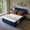 Blue, variant on XIZZI Twin Size Cloud bed,2-in-1 Bed Integrated Bed Frame and Mattress, Compressed Platform Bed with Breathable and Noise-Free Mattress for Small Spaces Guest Room,No Assembly Black