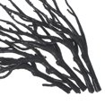 thumbnail image 3 of unbranded 20Ud Ramas Falsas De Plástico Negras Para Proyectos Creativos Y De Centros, 3 of 8
