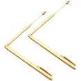 thumbnail image 4 of Varillas de radiestesia portátiles, varillas de sonda adivinatoria de cobre para exteriores, 2 uds., 4 of 5