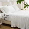thumbnail image 1 of Juego de sábanas Bedsure Deep Pocket King Size 6 piezas, color blanco, 1 of 8