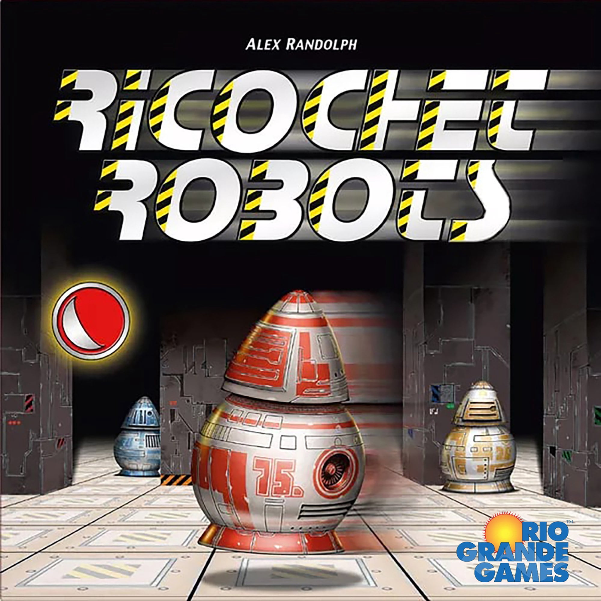 Rio Grande Games: Ricochet Robots - Abstract Strategy Board Game, Moving Robots, Find The Shortest Route, Party Game, Ages 14+, 1-100 Players