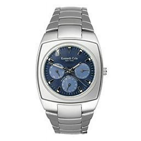 Kenneth Cole Multifunction Barrel Blue Dial Men's Watch #KC3310