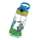 thumbnail image 3 of Capacidad 450 ml Niños Niños Beber Vaso Dibujos Animados Pajita Agua Azul, 3 of 6