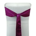 thumbnail image 2 of Darling Souvenir Pack Of 125 Satin Chair Sashes Bow Sash For Wedding & Events Supplies Party Decoration Chair Cover Sash - Colors Available, 2 of 5