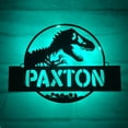 thumbnail image 3 of Handmadetneonsign Dinosaur Metal Wall Art Light, Dinosaur Metal Sign Wall Decor, Wild Animal Metal Decor, 3 of 5