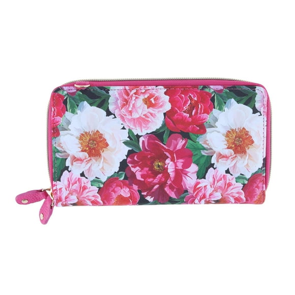 Buxton  Floral Blooms Ultimate Organizer (Women's)
