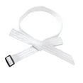 thumbnail image 4 of Cinturón de chaqueta de plumas, faja decorativa de repuesto, cinturón informal acolchado de algodón para cintura Blanco, 4 of 9