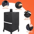 thumbnail image 4 of Searglow Vertical Smoker Cover for Pit Boss 4/5/7 Series PBV4PS1,PBV5PW1,PBV4PS2,PBV5P1, 4 of 6