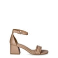 thumbnail image 6 of Time and Tru Women's Block Heel Sandals, Sizes 6.5-12, Wide Width Available, 6 of 8