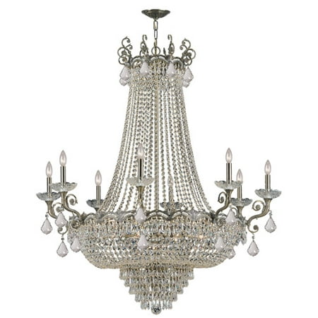 Crystorama Lighting Group 1488 Cl Mwp Majestic 20 Light 46 Wide Cast Br Empi Crystorama Lighting Group 1488 Cl Mwp Majestic 20 Light 46 Wide Cast Br Empi