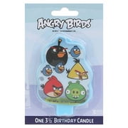 Bakery Crafts Angry Birds Birthday Candle, 3.5"