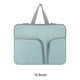 thumbnail image 4 of Methold Funda para portátil con asa, funda para ordenador, bolsa de transporte de viaje portátil, compartimentos protectores, almacenamiento Relojes inteligentes Verde 15.6 pulgadas, 4 of 6