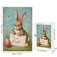 thumbnail image 2 of Cute Rabbit Writing Easter Greeting Bunny 1000 Piece Jigsaw Puzzle for Adults - Jigsaw Puzzles 1000 Pieces for Adults - Easter Bunny - Wooden Puzzle - Large Puzzle Game Artwork, 2 of 8