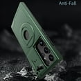 thumbnail image 3 of ELEHOLD for Samsung Galaxy S23 Ultra Magnetic Case,Rugged Hard PC Protective Case with Rotation Ring Holder Kickstand Sliding Camera Protector Compatible with Mag Safe for Samsung S23 Ultra,Darkgreen, 3 of 6