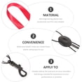 thumbnail image 3 of Shisuyan Saxophone Neck Hanging Rope Saxophone Neck Strap Saxophone Nylon Hanging Strap, 3 of 8