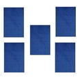 thumbnail image 1 of Furnish My Place Modern Plush Solid Neon Blue Color Rug - Pets and Kids Friendly Rug, Indoor/Outdoor Mat, Area Rugs Great for Kids, Pets, Event, Living Room, Made in USA, 2' x 4' Rectangle - Set of 5, 1 of 5