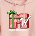 thumbnail image 3 of MTV - Present - Juniors Cropped Pullover Hoodie, 3 of 5