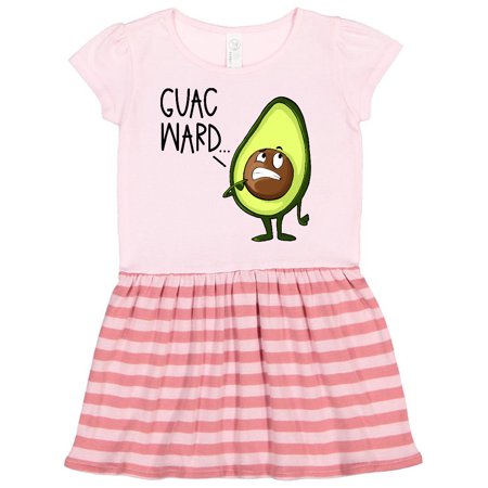 

Inktastic Guacward Avocado Humor Gift Toddler Girl Dress