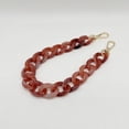 thumbnail image 1 of Cadena acrílica de 22 colores, cadena de espina de pescado mediana, cadena de resina para bolso, cadena para gafas, cadena para teléfono móvil, cadena para bolso, llavero, 1 of 6