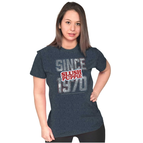 Vintage Slush Puppie Since 1970 Retro Womens Slim Fit Graphic Tee Brisco Brands S