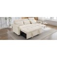thumbnail image 4 of LiviNest 82" 3-Seater Sofa with Pull Out Bed: 2-in-1 Reversible Recliner & Sleeper Sofa - Modern Chenille Fabric with USB Charging for Living Room & Small Spaces, 4 of 4