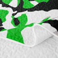 thumbnail image 5 of Manfei Rustic Camouflage Twin Quilt Set, Vintage Camo Twin Coverlet Set, Olive Green, 2pcs, 1 Bedspread and 1 Pillowcase, 5 of 7