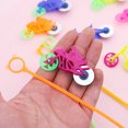 thumbnail image 2 of Lubelski 10Pcs Hand Pull Toys Pocket-sized Battery-Free Inertia Drive Bike/Motorcycle Clockwork Toy Entertainment Interactive Toys Launching Gyro Pull String Toys Children Gift, 2 of 7