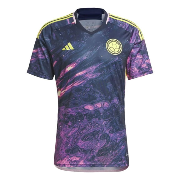 adidas Colombia Men's Away Jersey 2023 (US, Alpha, 3X-Large, Regular, Regular, Polyester)