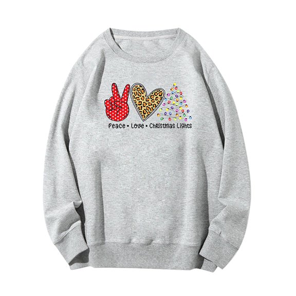 Fesfesfes Christmas New Sweatshirt For Men Creative Casual Printing Long-sleeved Round Neck Sweater