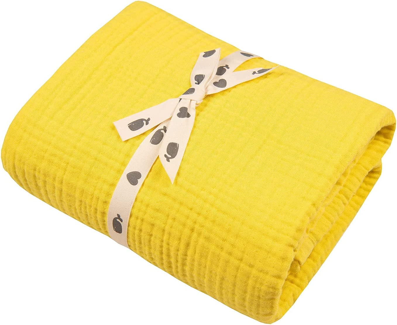 Migaloo Muslin Blankets, 4 Layers Baby Toddler Quilt, 47 x 35 inch, 100