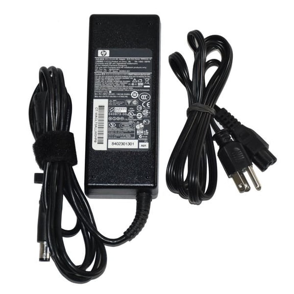 Pre-Owned 90W AC Adapter Charger for HP Compaq EliteBook 2530p 384021-022 500 6910 G56 PA-1900-08HN Cable Cord