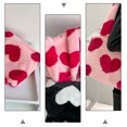 thumbnail image 2 of Shisuyan 1Ensemble Sac à Main en Forme de Cœur pour Femmes Rangement pour Portefeuille Peluche Rose, 2 of 9