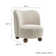 thumbnail image 4 of Monroe Accent Chair in Coral Walnut, 4 of 9