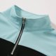 thumbnail image 5 of pstuiky Camisas casuales de manga larga para hombre, Camisa informal para hombre con media cremallera, color block, cuello alto y mangas largas top de hombre xl, 5 of 8